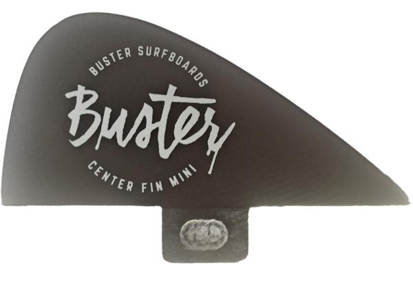 Buster Surfboard Finnen Center Finne Schwarz 1.8''